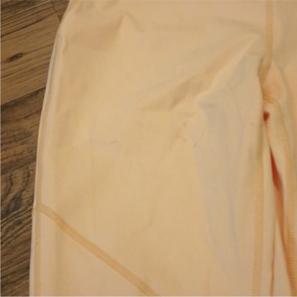 Free People Movement Pale Orange Strappy Open
Back Fitted Skinny Jumpsuit A33 - Picture 7 of 12